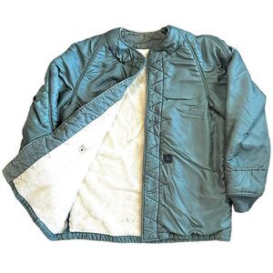 Vintage 50’s Korean War Era US Air Force Sherpa Lined Flight Liner Bomber Jacket
